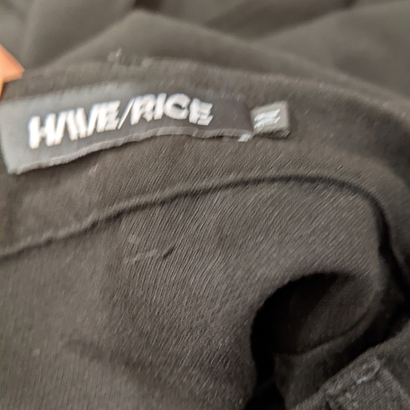 Black Midi Skirt with Front Slit Size XS/S - Picture 6 of 8